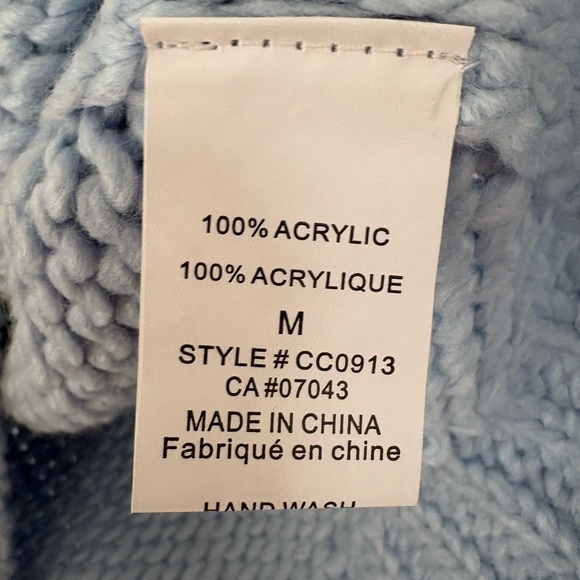 Dreamers Light Blue 'APRÈS' Sweater - Picture 5 of 6